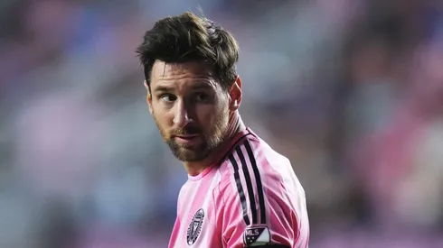 Messi em ação pelo Inter Miami. Rich Storry/Getty Images