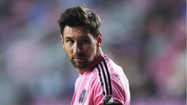 Messi em ação pelo Inter Miami. Rich Storry/Getty Images