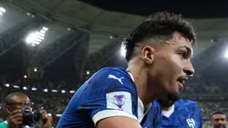 Marcos Leonardo comemorando gol pelo Al-Hilal.