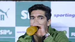 Abel Ferreira durante jogo contra o Sport no Allianz Parque.