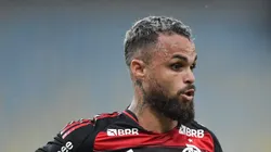 Michael durante jogo do Fla contra o Botafogo.