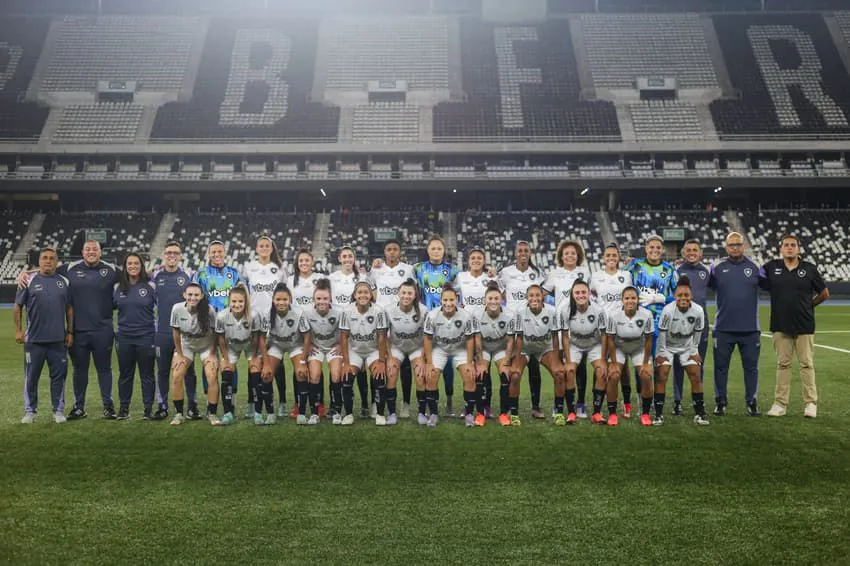 Equipe do Botafogo. Foto: Arthur Barreto/Botafogo
