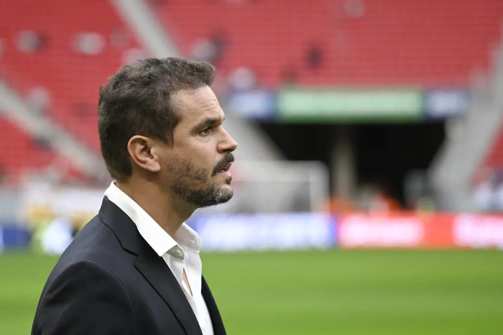 DF – BRASILIA – 12/07/2025 – BRASILEIRO A 2025, VASCO X BOTAFOGO – Admar Lopes diretor executivo do Vasco antes da partida contra o Botafogo no estadio Mane Garrincha pelo campeonato Brasileiro A 2025. Foto: Mateus Bonomi/AGIF