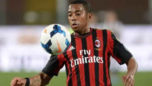 Robinho pelo Milan. Foto: Dino Panato/Getty Images
