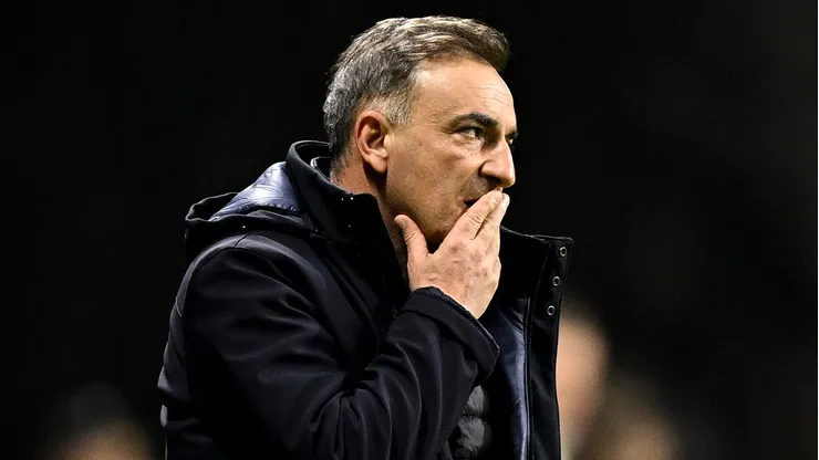 Carlos Carvalhal, atuando como técnico do Braga, em Portugal