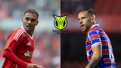 Alan Patrick e Lucas Sasha - Foto: Cristiano Junior/AGIF e Marcello Zambrana/AGIF