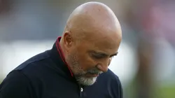 Jorge Sampaoli, ex-técnico do Flamengo em partida pelo campeonato brasileiro. (Foto: Wagner Meier/Getty Images)