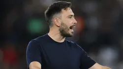 Davide Ancelotti, técnico do Botafogo em partida pelo campeonato brasileiro