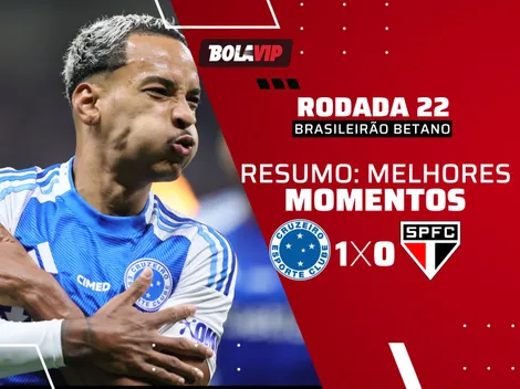 Cruzeiro vence São Paulo e assume a vice-liderança do Brasileirão
