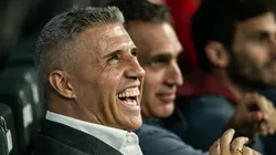 Hernán Crespo, técnico do São Paulo. Foto: Fernando Moreno/AGIF.