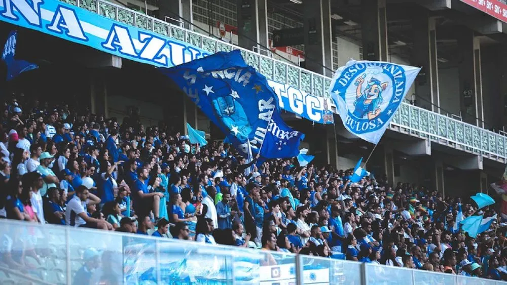 Torcida cruzeirense no Independência. Foto: Gustavo Martins/Cruzeiro