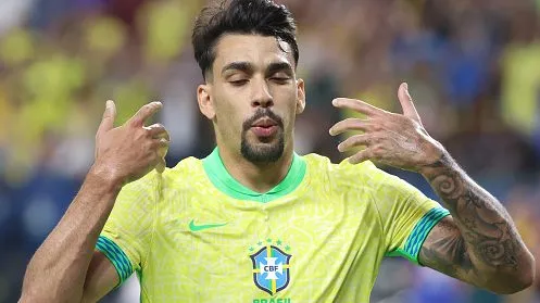 Paquetá durante partida. Foto: Ian Maule/Getty Images