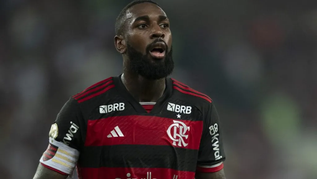 Gerson durante partida. Foto: Jorge Rodrigues/AGIF