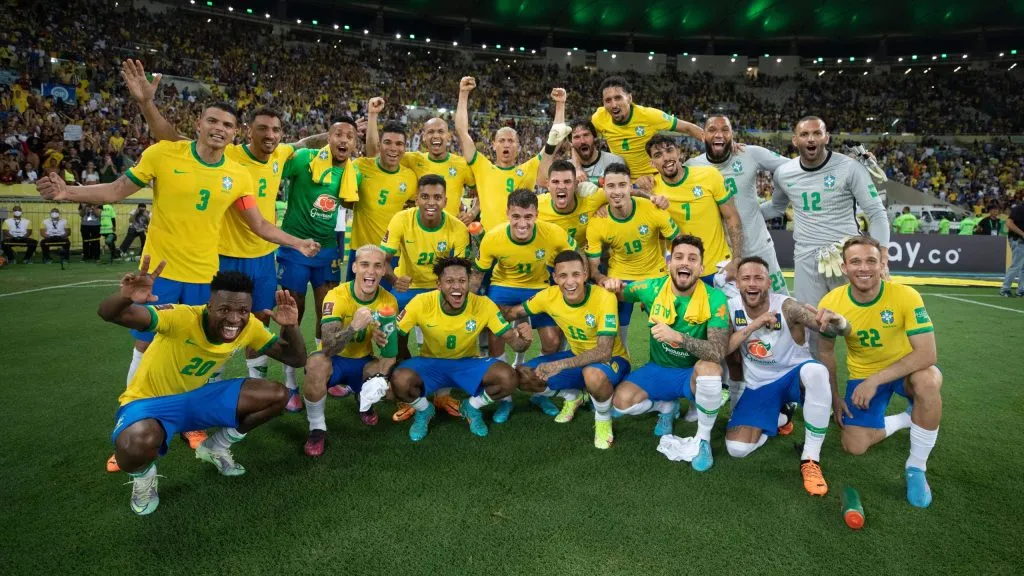 Seleção Brasileira goleou o Chile. Foto: Lucas Figueiredo/CBF.