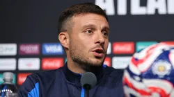 Martin Anselmi, novo técnico do Atlético-MG atuando no Porto (Foto: Alex Grimm/Getty Images)
