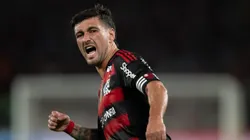 Arrascaeta marcou pelo Flamengo diante do Grêmio. Foto: Jorge Rodrigues/AGIF