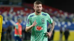 Caio Henrique jogador do Selecao Brasileira durante treino no estadio Mangueirao. Foto: Fernando Torres/AGIF