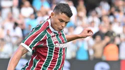 Thiago Silva analisou o empate do Fluminense com o Santos. Foto: Jota Erre/AGIF