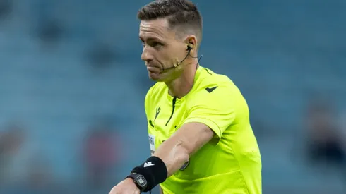 O arbitro Ramon Abatti Abel durante partida entre Corinthians x Palmeiras. Foto: Liamara Polli/AGIF