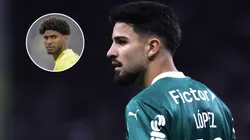 Hugo Souza deu uma cutucada em Flaco López após argentino receber prêmio de melhor em campo no dérbi. FotoxFoto: AGIF