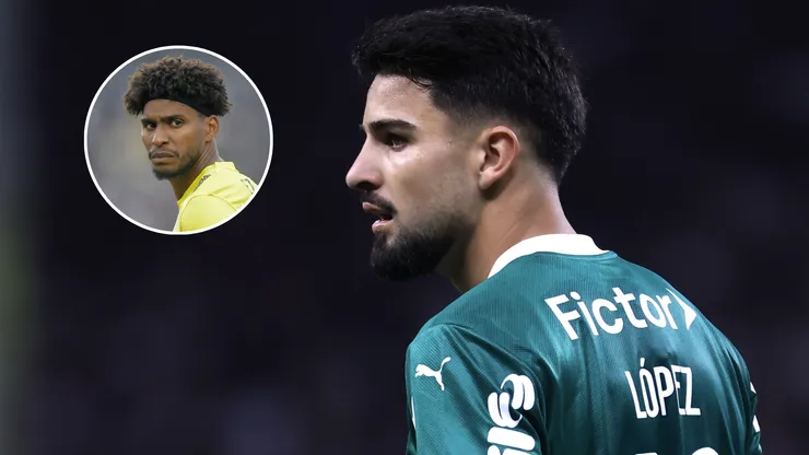 Hugo Souza deu uma cutucada em Flaco López após argentino receber prêmio de melhor em campo no dérbi. FotoxFoto: AGIF