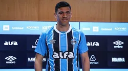 Balbuena sofreu uma lesão e só retorna em 2026. FOTO: LUCAS UEBEL/GREMIO FBPA