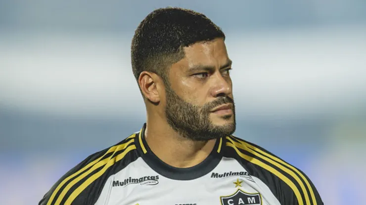 Hulk falou sobre semana turbulenta no Galo (Foto: Pedro Souza / Atlético)