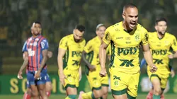 Mirassol celebra gol contra o Bahia pelo Brasileirão Betano (JP Pinheiro/Mirassol)