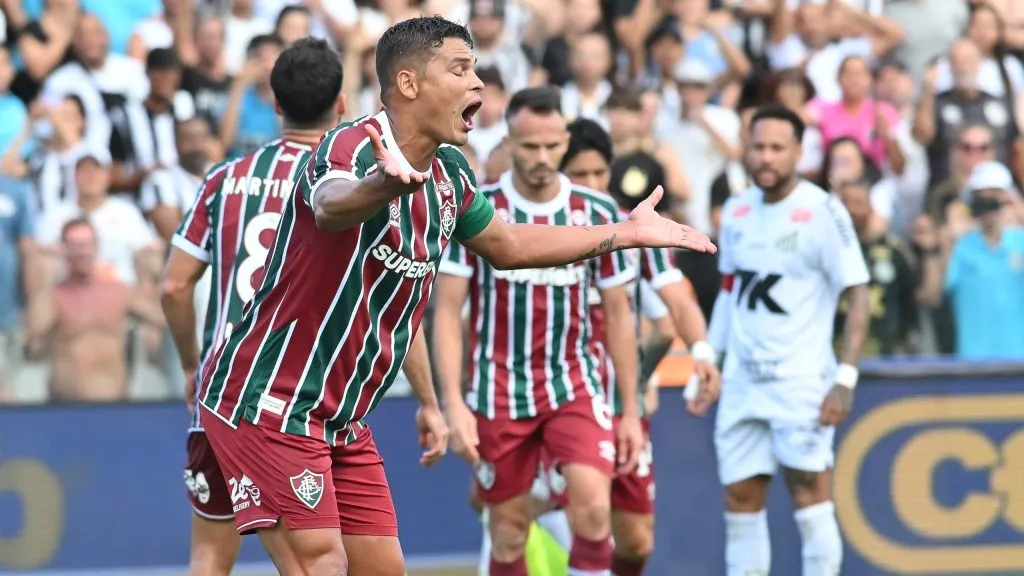 Thiago Silva, zagueiro do Fluminense. Foto: Jota Erre/AGIF.