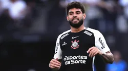 Yuri Alberto em campo pelo Corinthians. Foto: Ettore Chiereguini/AGIF