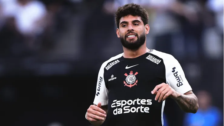 Yuri Alberto em campo pelo Corinthians. Foto: Ettore Chiereguini/AGIF