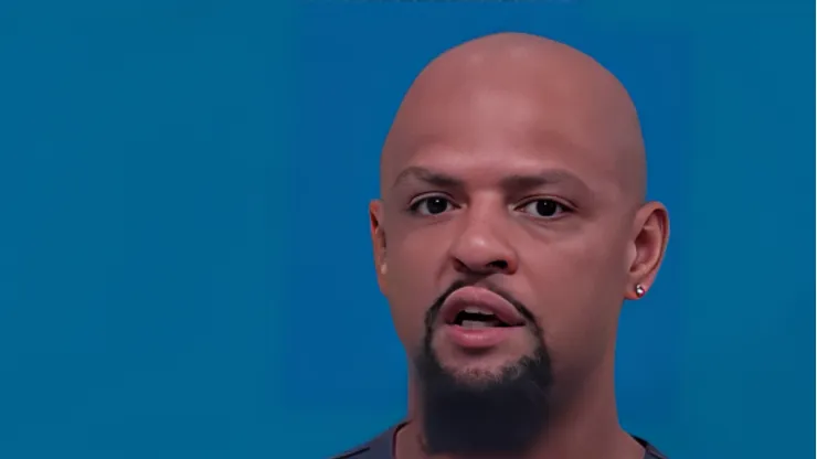 Felipe Melo durante programa do SporTV. Foto: Reprodução/YouTube GE