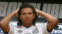 SP - SANTOS - 04/07/2025 - SANTOS, APRESENTACAO WILLIAN ARAO, apresentacao do novo reforco do Santos FC, Willian Arao em coletiva de imprensa na Vila Belmiro -