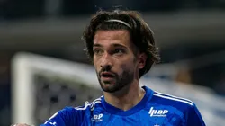 Lautaro Díaz em ação em jogo do Cruzeior no Mineirão.