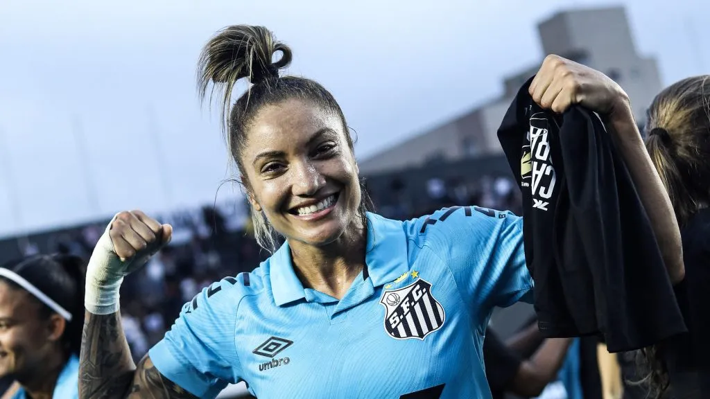 Laryh atacante do Santos