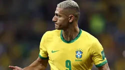Richarlison marcou na última vitória do Brasil diante do Chile no Maracanã em 2022 (Photo by Buda Mendes)