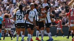 Brabas comemoram classificação. Foto: Rebeca Reis/Staff Images Woman/CBF