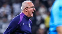Dorival Junior, técnico do Corinthians, durante partida contra o Palmeiras no estadio Arena Corinthians pelo campeonato Brasileiro A 2025. Foto: Marcello Zambrana/AGIF
