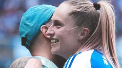 Isa Haas e Jonas Urias. Foto: Gustavo Martins/Cruzeiro