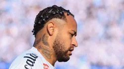 SP - SAO PAULO - 17/08/2025 - BRASILEIRO A 2025, SANTOS X VASCO - Neymar jogador do Santos durante partida contra o Vasco no estadio Morumbi pelo campeonato Brasileiro A 2025.