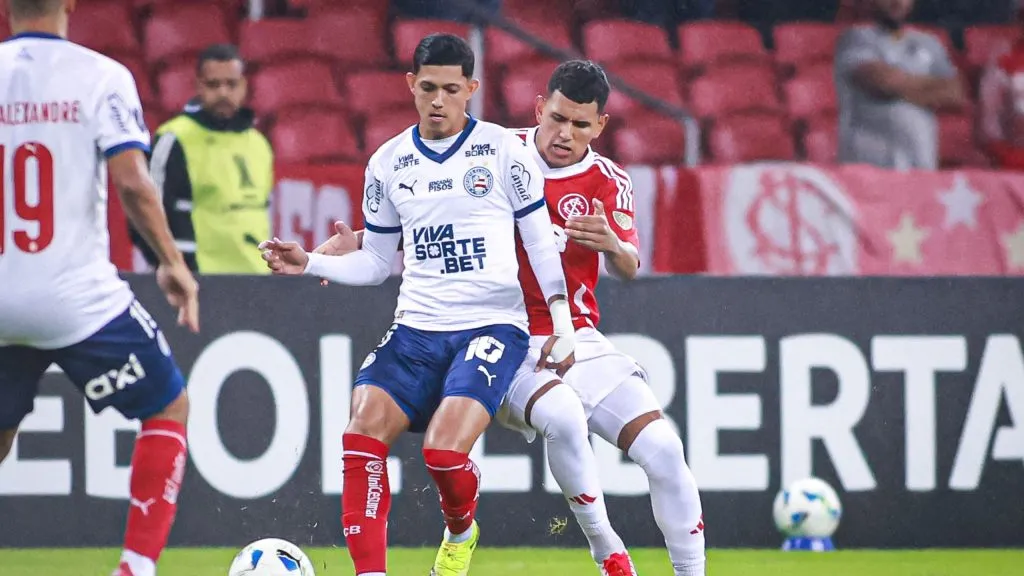 Bahia x Internacional pela Libertadores. Foto: Maxi Franzoi/AGIF