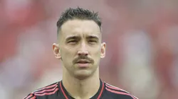 RJ - RIO DE JANEIRO - 31/08/2025 - BRASILEIRO A 2025, FLAMENGO X GREMIO - Leo Ortiz jogador do Flamengo durante partida contra o Gremio no estadio Maracana pelo campeonato Brasileiro A 2025.