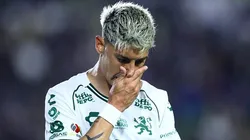 Emiliano Rigoni durante partida entre Mazatlan e Leon, pelo Campeonato Mexicano. Foto: Sergio Mejia