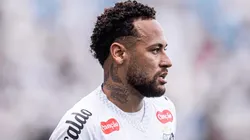 Neymar, na partida contra o Fluminense na Vila Belmiro (Raul Baretta/ Santos FC)
