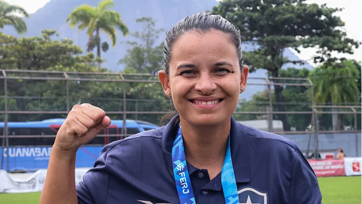 Roberta Batista assume o cargo de Gerente de Futebol Feminino do Botafogo - Foto: Arthur Barreto/Botafogo
