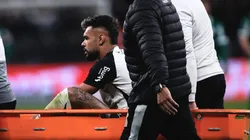 Raniele deixou o gramado aos 16 minutos do 2º tempo contra o Palmeiras