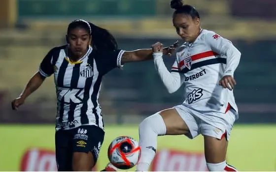 São Paulo e Santos duelam pelo estadual. Foto: Miguel Schincariol/São Paulo FC