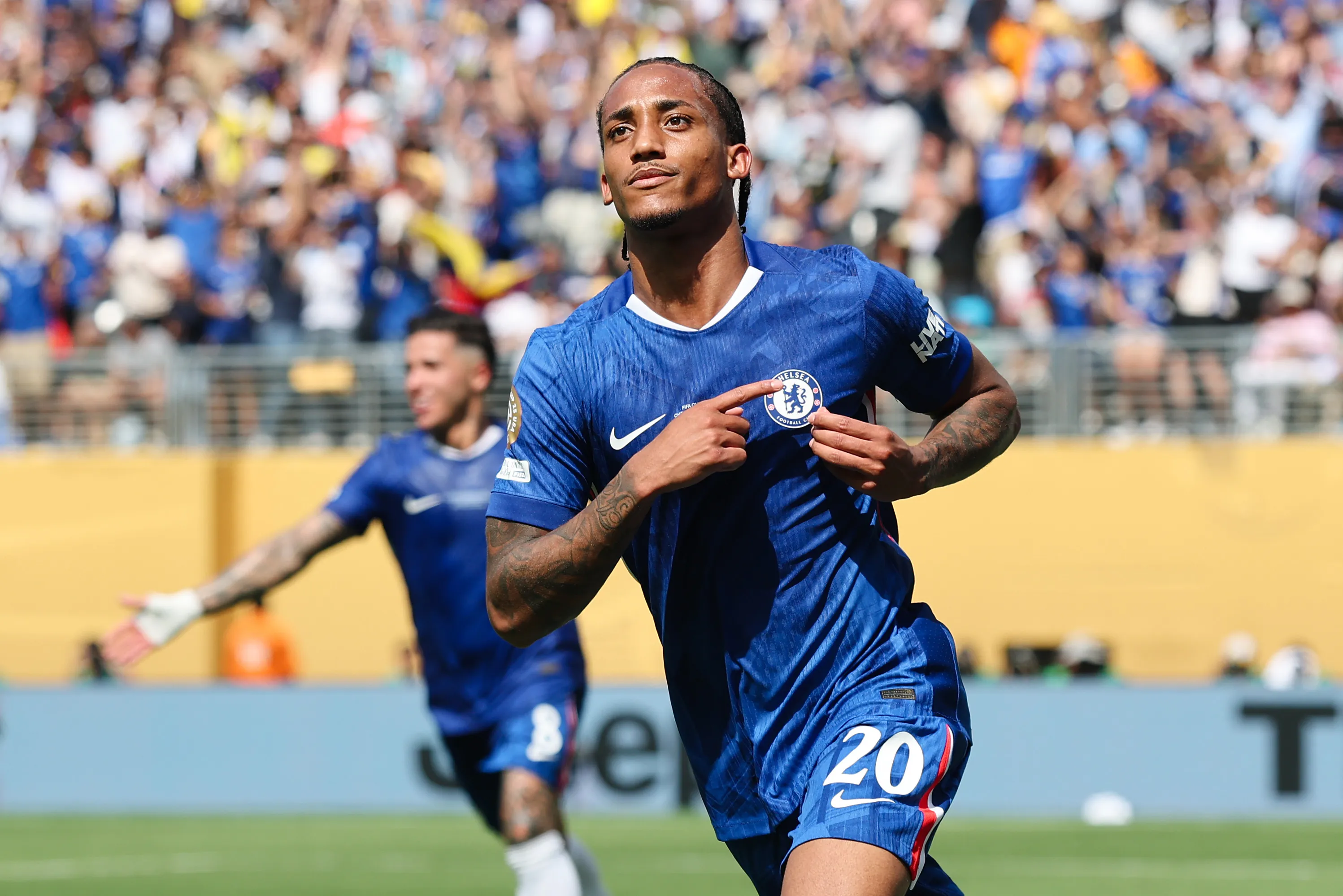 João Pedro durante o Mundial de Clubes. Foto: Alex Grimm/Getty Images