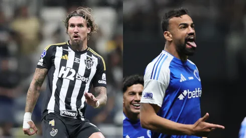 Lyanco e Fabrício Bruno. Fotos: Gilson Lobo/AGIF.