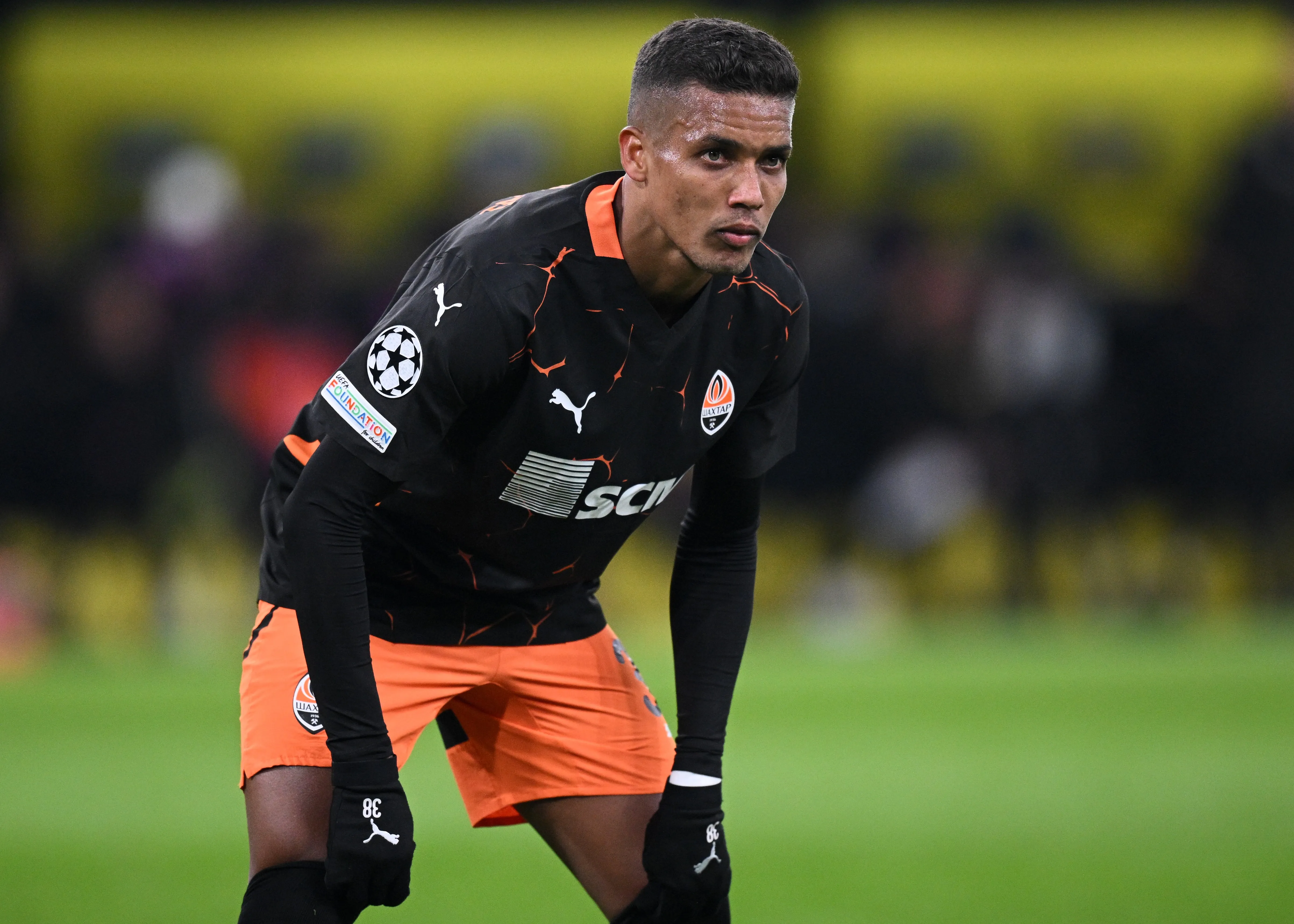 Vitor Reis no Girona. Foto: Alex Caparros/Getty Images